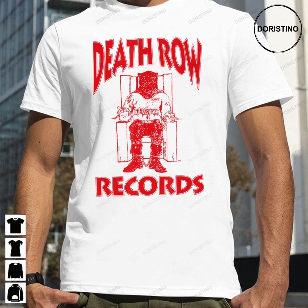 Death Row Records Logo Limited Edition T-shirts
